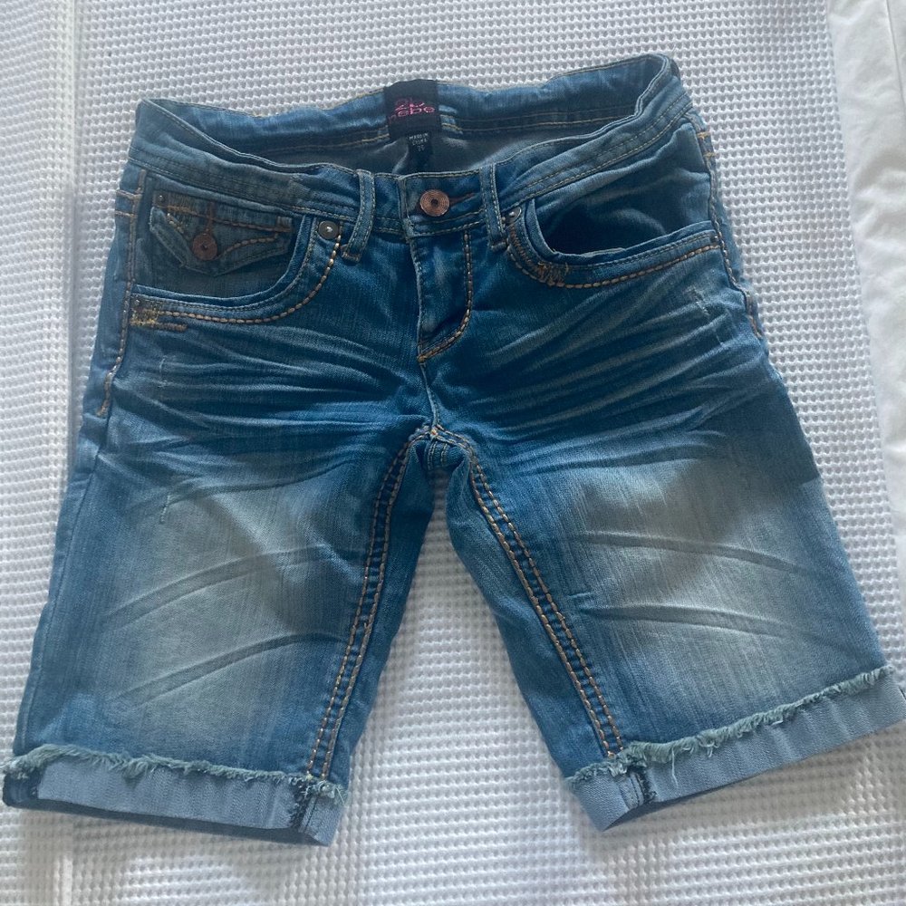 2B Bebe jean shorts